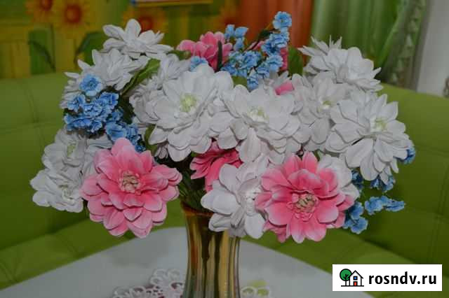 Искусственный букет цветов из шёлка Пенза - изображение 1