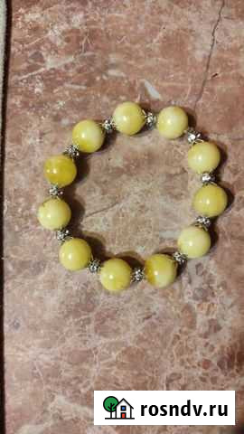 Браслет из янтаря Пионерский - изображение 1