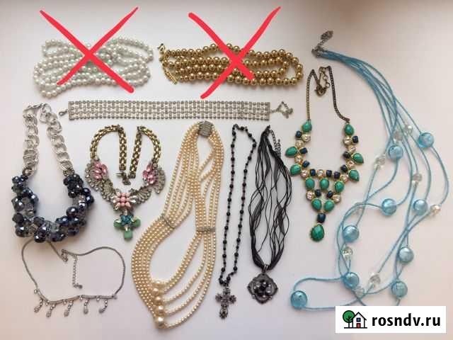 Кулоны, бусы, чокер, колье, ожерелья бижутерия Екатеринбург - изображение 1