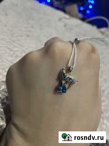 Золотая подвеска с бриллиантами Ставрополь - изображение 1