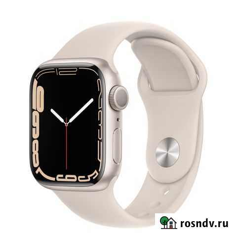Apple Watch 7 41mm Starlight (новый, рст) Киров - изображение 1