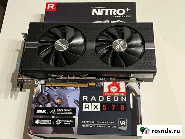 Sapphire RX 570 Nitro+ 4 Gb Ставрополь - изображение 1