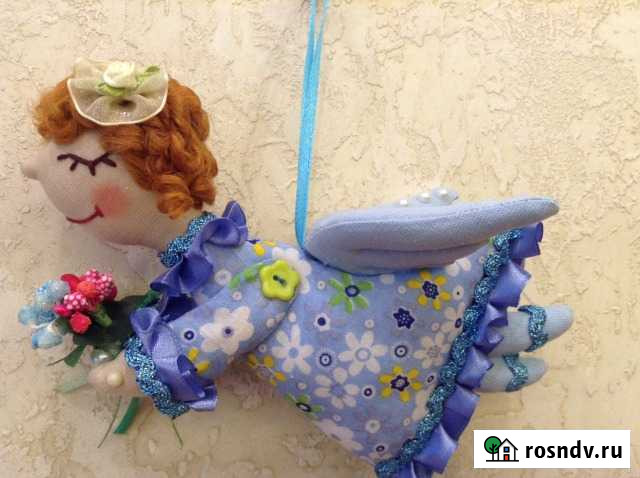 Текстильная куколка. Ангел любви и нежности. в нал Красноярск - изображение 1