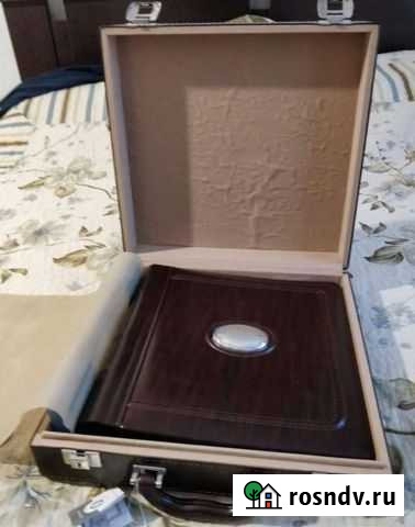 Подарочный семейный альбом в кожаном чемодане Люберцы - изображение 1