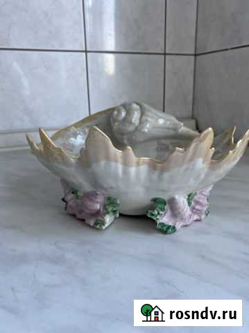 Ваза в форме ракушки СССР Волгоград - изображение 1