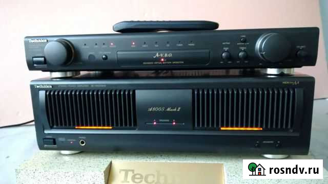 Усилитель Technics SE-A800Mark2/SU-C800Mark2 Кропоткин - изображение 1