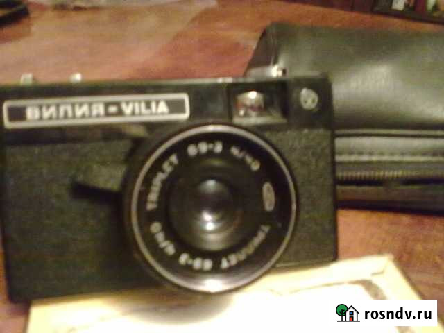Фотоаппарат Вилия,кассета,объектив И96У-3,5/50 Астрахань - изображение 1