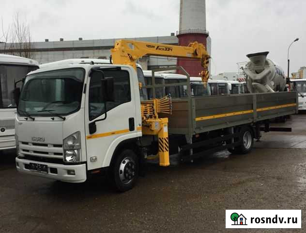 Isuzu NPR с КМУ, 2021 Пенза - изображение 1