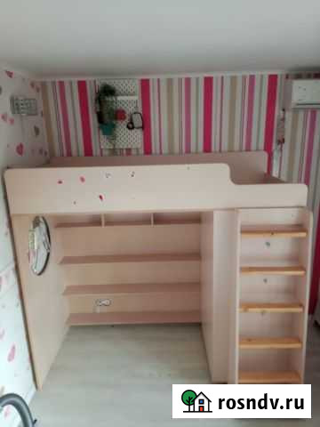 Двух-ярусная кровать с игровой зоной Москва - изображение 1