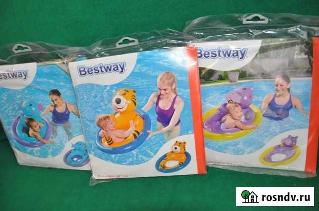 Круг надувной с дном Животные 81 см Bestway. Новый Тула - изображение 1