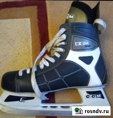 Коньки хоккейные ссм 46 Ростов-на-Дону - изображение 1