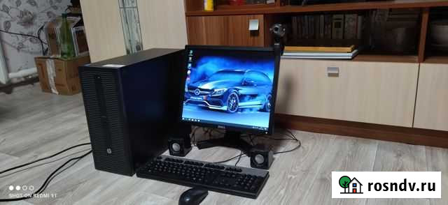 Компьютер в сборе.HP-i3-4130/4Gb/500Gb/GT-240 Барабинск - изображение 1