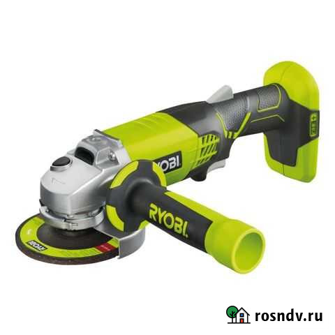 Аккумуляторная ушм (болгарка) ryobi R18AG-0 Анапа - изображение 1