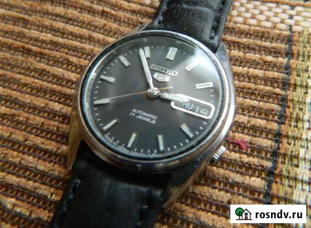 Часы seiko 5 mc 7009-6001 AT Выборг - изображение 1