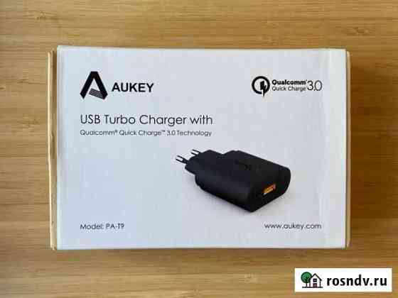 Новая зарядка USB Aukey PA-T9 QuickCharge 3.0 20Вт Самара