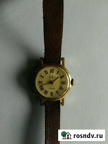 Часы Заря корпус позолото Новомосковск - изображение 1