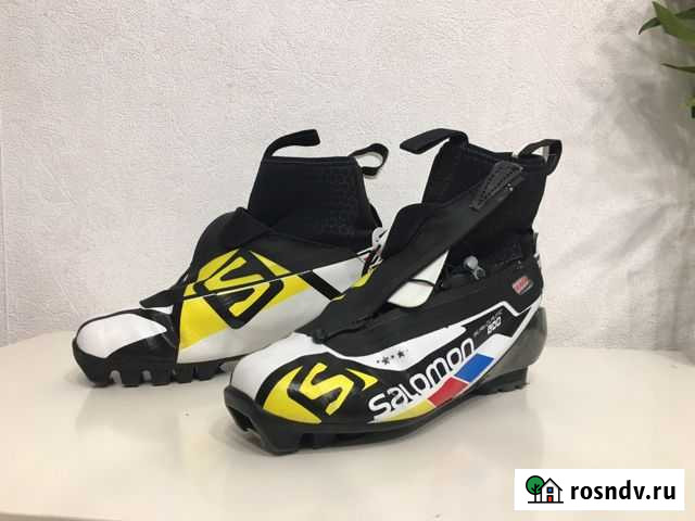 Лыжные ботинки salomon Челябинск - изображение 1
