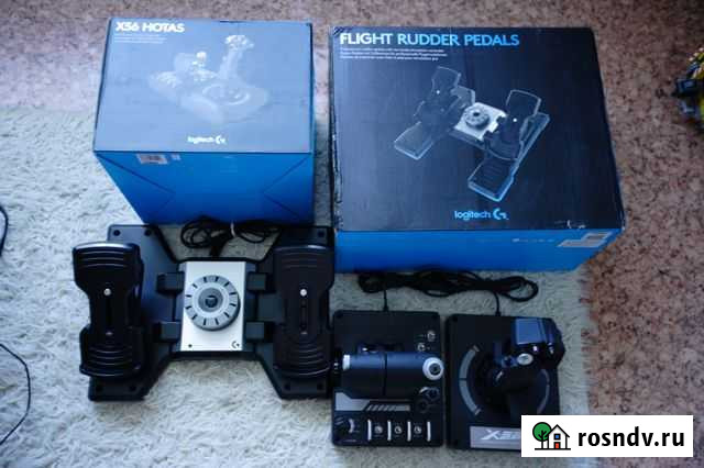 Logitech X56 hotas Казань - изображение 1