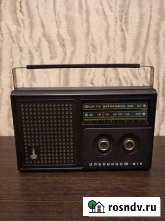 Радиоприемник Альпинист-418, СССР Волчанск - изображение 1