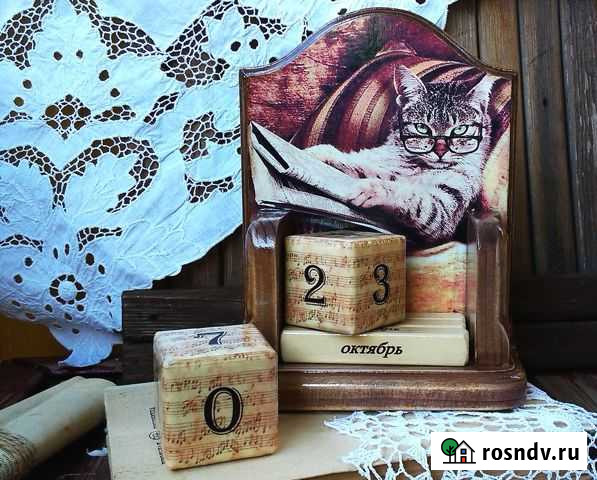 Вечный календарь кот Липецк - изображение 1