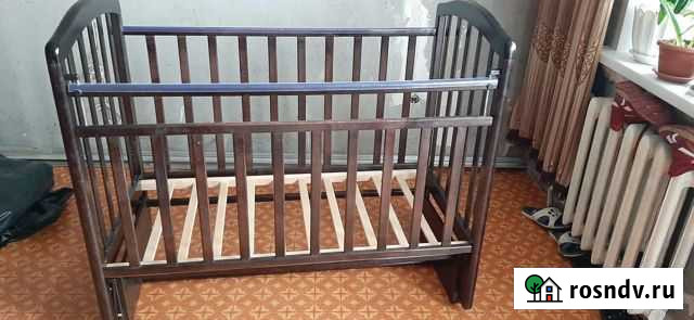 Детская кроватка с маятником Пенза - изображение 1
