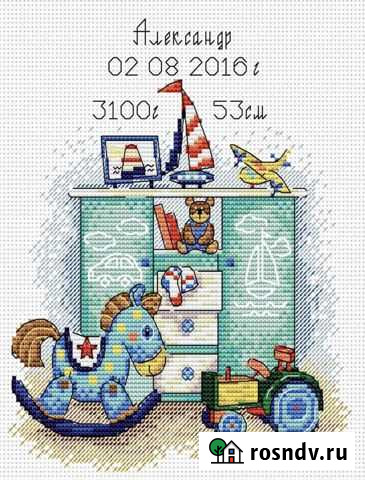 Вышитая метрика Саранск - изображение 1