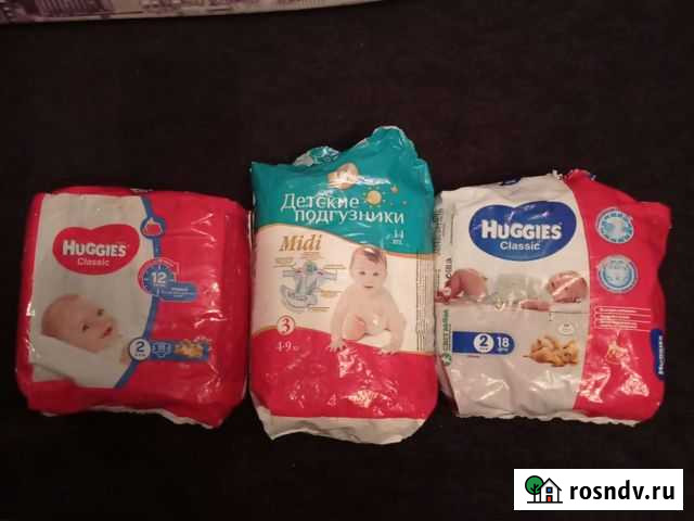 Подгузники детские 2 Ижевск - изображение 1