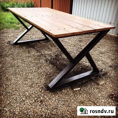 Стол loft садовая мебель Майкоп - изображение 1