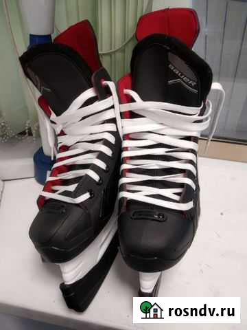 Коньки хоккейные Коньки bauer Pro Размер 9 Миасс - изображение 1