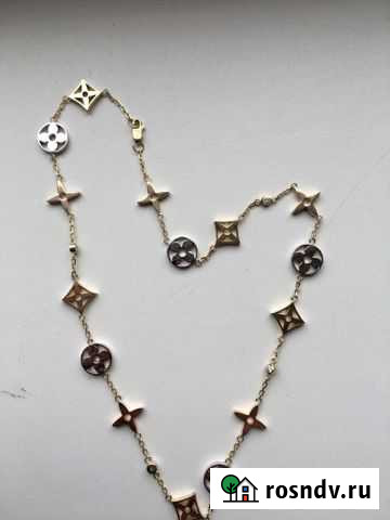 Золотое колье LV Новосибирск - изображение 1