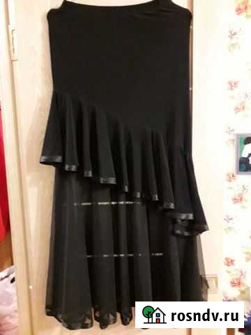 Юбка тренировочная для бальных танцев р.42 Одинцово - изображение 1