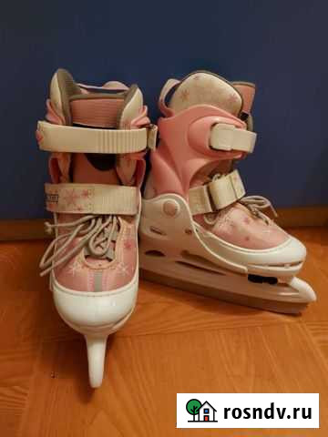 Коньки раздвижные 30-33 Тольятти - изображение 1