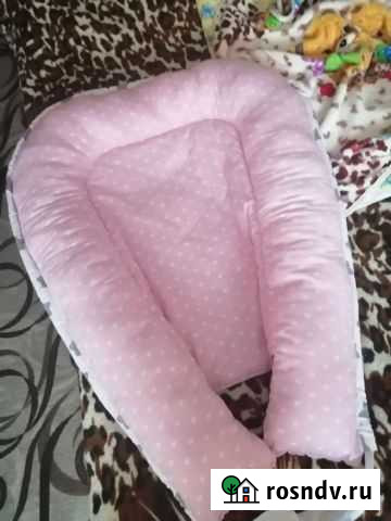 Кокон-гнездо для новорожденного двухсторонний Старый Оскол - изображение 1