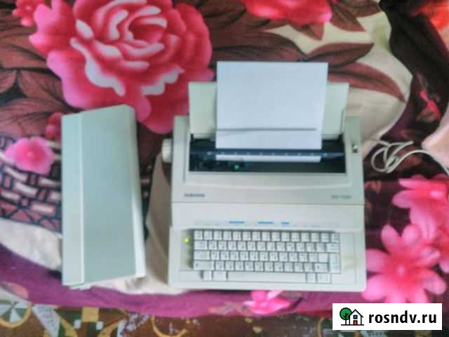 Пишущая машинка Samsung Sq-1000 Саратов - изображение 1