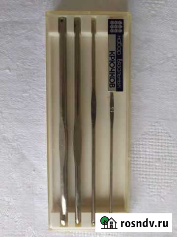 Крючки для вязания в коробке СССР Иваново - изображение 1