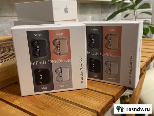 Наушники беспроводные Inpods 13 Pro Краснодар - изображение 1