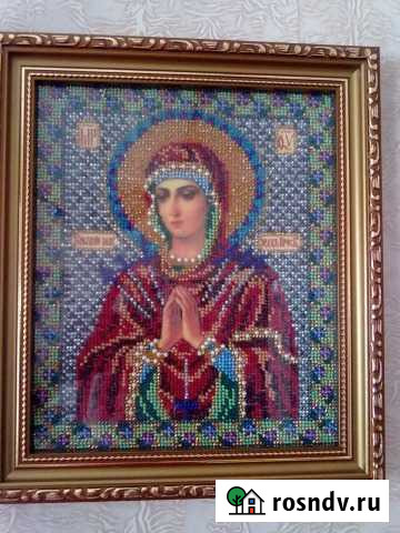 Икона бисером Славгород - изображение 1