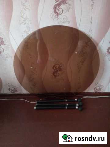 Стеклянный журнальный стол Воркута - изображение 1