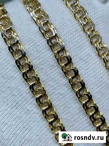 Золотая цепь «Бисмарк» 60 см., 30.14 гр Псков - изображение 1