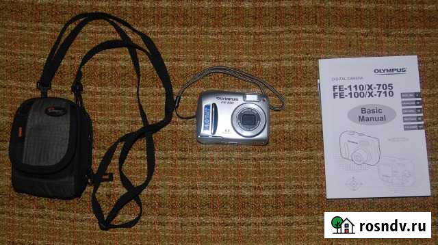 Фотоаппарат Olympus FE-100 Луга - изображение 1