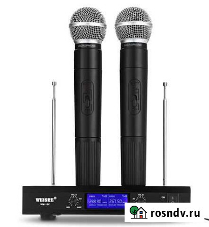 Набор беспроводных микрофонов WM-10V Ростов-на-Дону - изображение 1