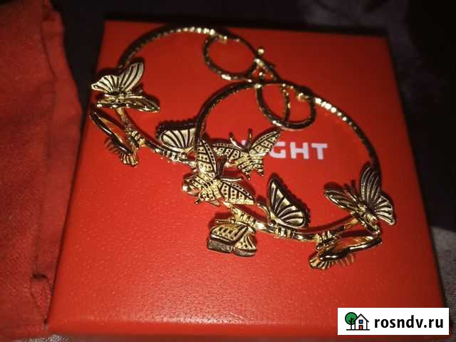 Серьги серебро в золоте Челябинск - изображение 1