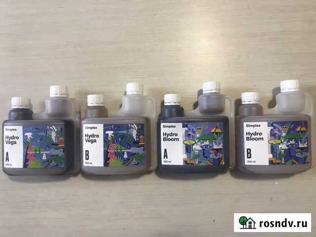 Удобрение Simplex Hydro Vega*Bloom-0,5л Пермь - изображение 1