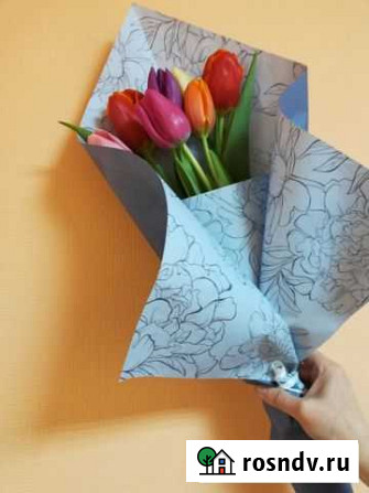 Тюльпаны на 8 Марта в г. Новосокольники и районе Новосокольники - изображение 1