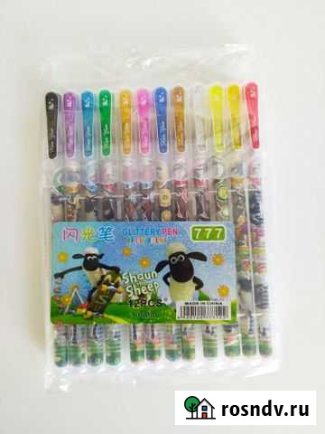 Набор гелиевых ручек, 12цветов Хабаровск - изображение 1