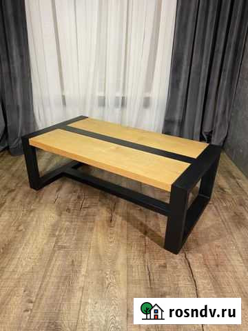 Журнальный столик в стиле лофт Усть-Лабинск - изображение 1
