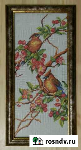 Картина крестиком Райский сад Тверь - изображение 1