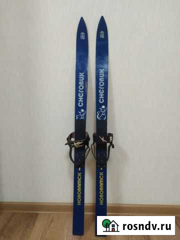 Лыжи детские для начинающих Барнаул - изображение 1