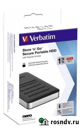 Жесткий диск Verbatim HDD 1TB Калининград - изображение 1