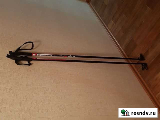 Лыжные палки 120 см Воронеж - изображение 1